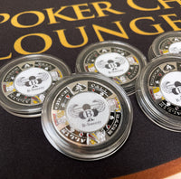 Playing Card Guards - Custom Chrome & Gold Plated Brass