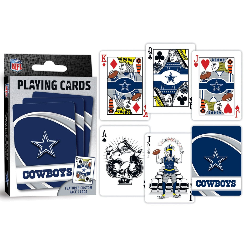 Dallas Cowboys Playing Cards - 54 Card Deck – Poker Chip Lounge