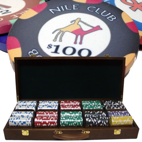 Nile Club 10 Gram Ceramic Ceramic Poker Sets With Case