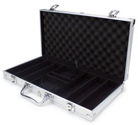 Poker Knights 13.5 Gram Clay 300 Capacity Poker Chip Case - Interior View