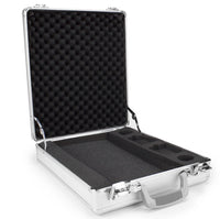 Premium Aluminum Case - 500 Capacity - Interior View
