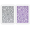 Copag 1546 Púrpura Gris Poker Tamaño Jumbo Index Double Deck Set- 12 Sets