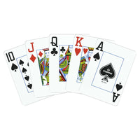 Copag 1546 Naranja Marrón Poker Tamaño Jumbo Index Double Deck Set