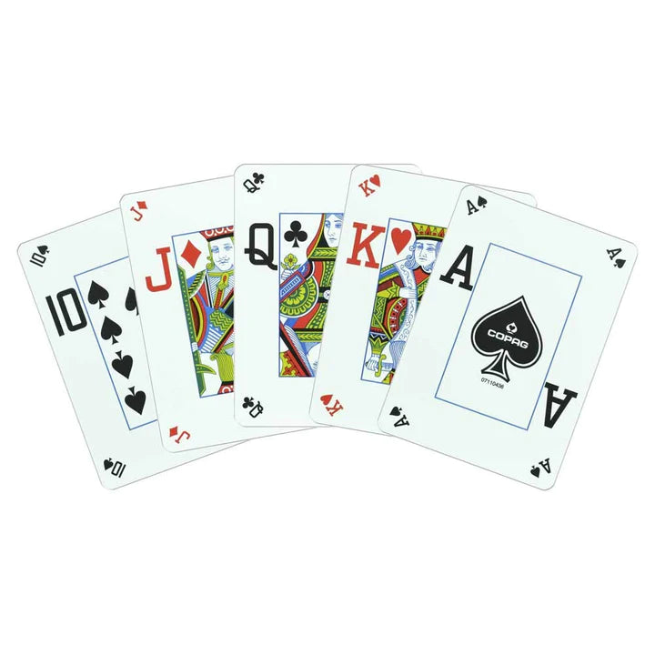 Copag 1546 Azul Rojo Poker Size Peek Index Double Deck Set- 12 Sets
