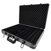 Premium Heavy Duty 1000 Capacity Aluminum Poker Chip Case - interior view 