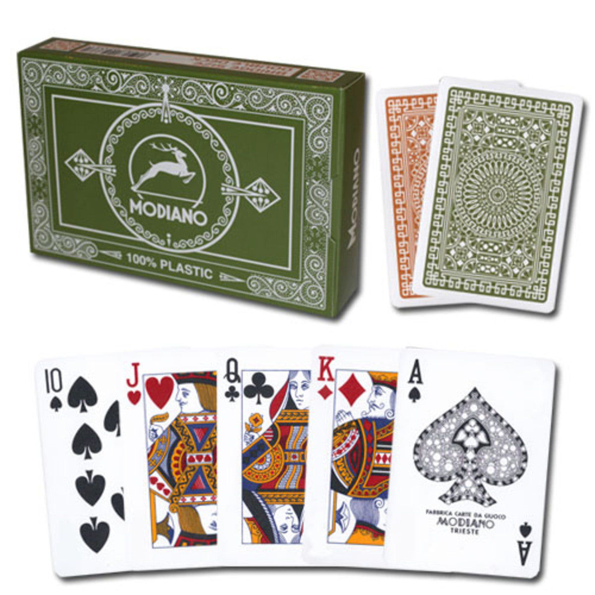Modiano Brand 100% Plastic Playing Cards