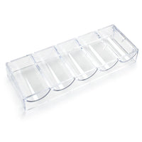 Acrylic Poker Chip Tray 68mm wide slots (For Paulson & Most Ceramic Chips)
