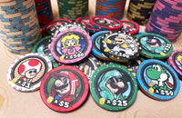 Custom Poker Chips - Super Mario 