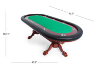 The Rockwell Custom Poker Table Dimensions