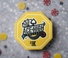 Custom Ceramic Poker Chips - Octagon Shaped - Ace High Social - High Denomination Chips