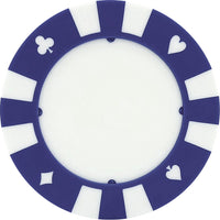 Blank Poker Chip Drink Coasters – Giant Casino-Style Chips
