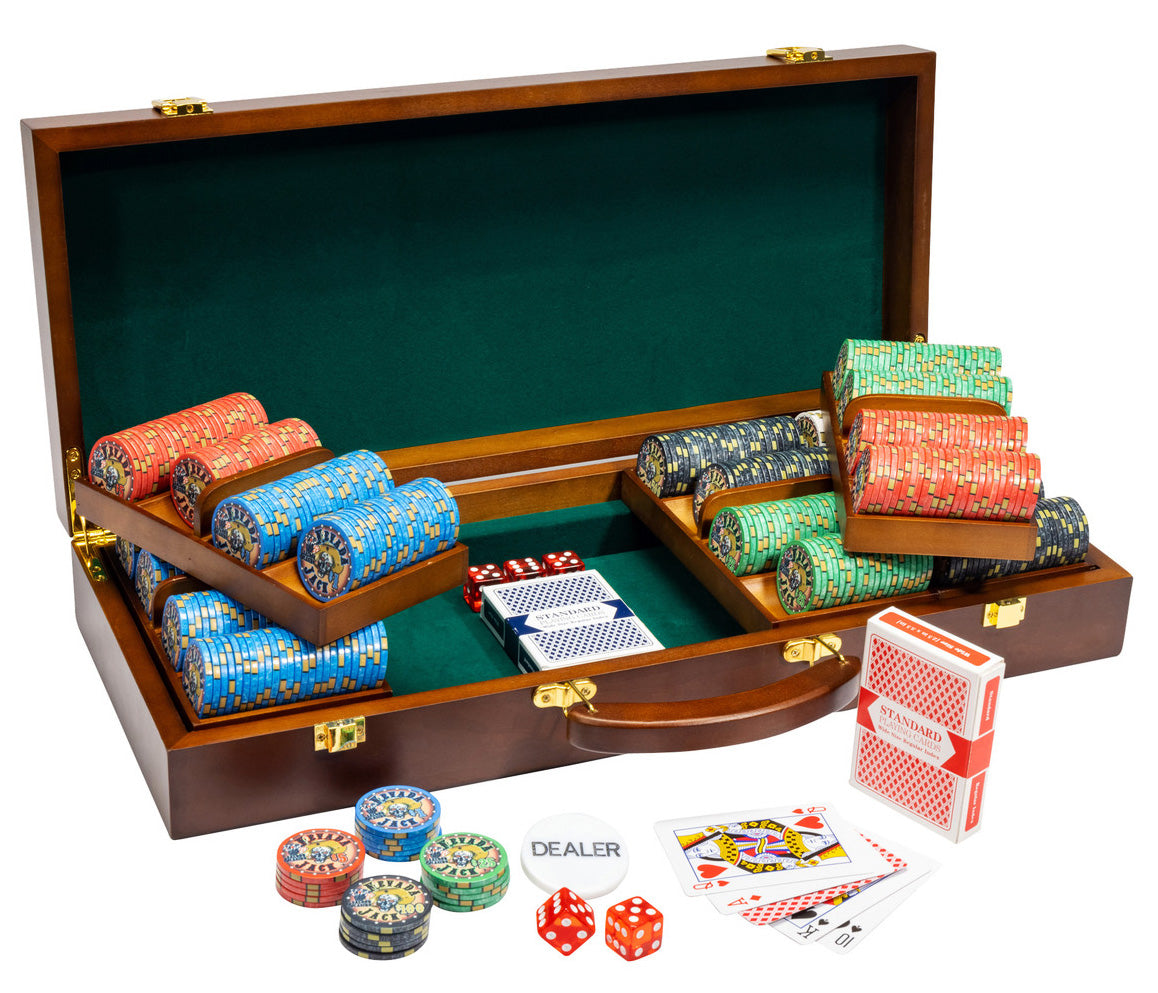 Ceramic Poker Sets With Case