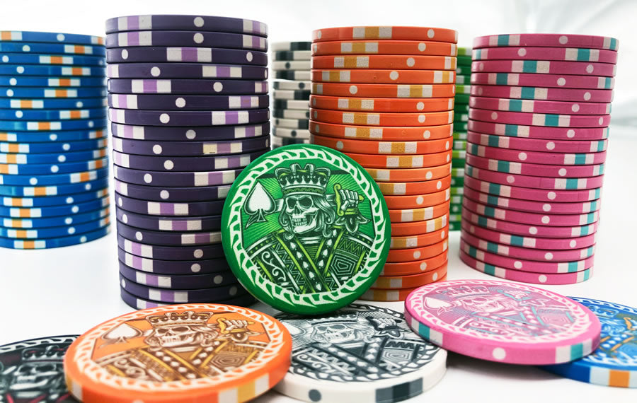 Semi Custom Ceramic Poker Chips