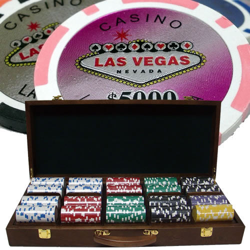Las Vegas 14 Gram Clay Poker Sets With Case
