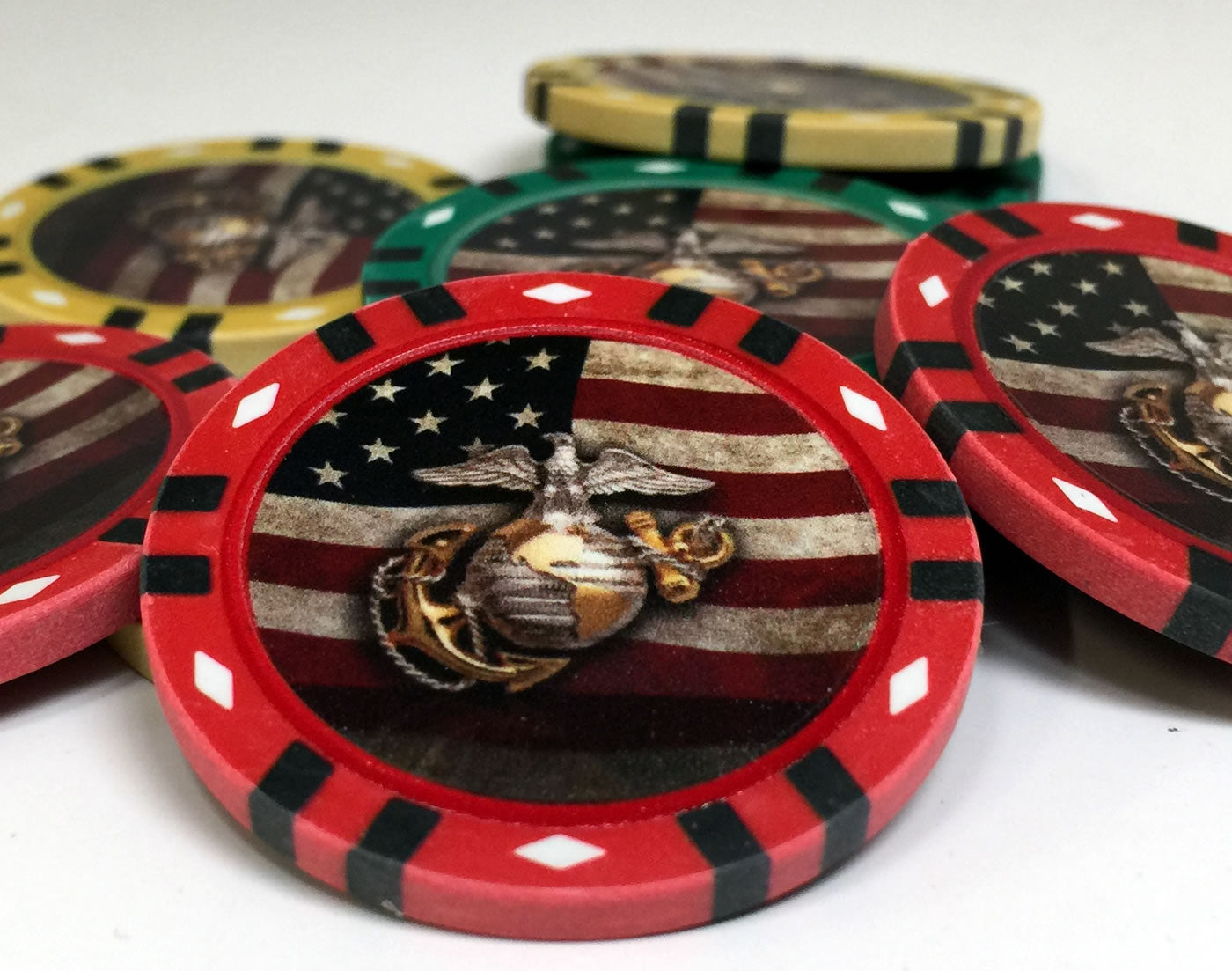Custom Clay Poker Sets With The Infinity Style Poker Chips