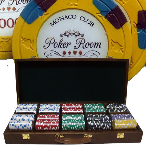 Monaco Club 13.5 Gram Clay Poker Sets With Case