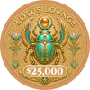 Lotus Lounge Ceramic Poker Chips - Pack of 25