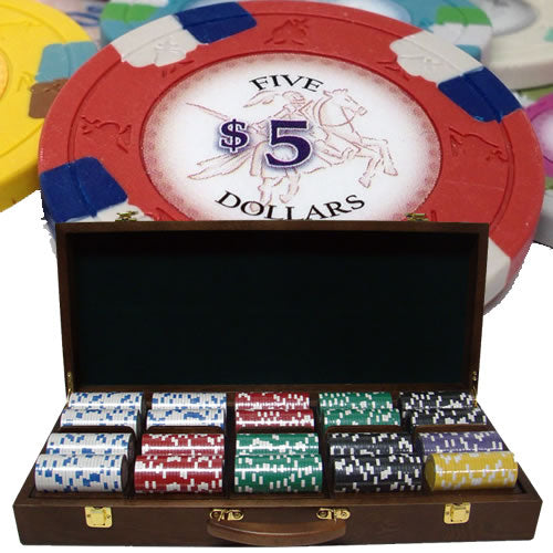 Poker Knights 13.5 Gram Clay Poker Sets With Case