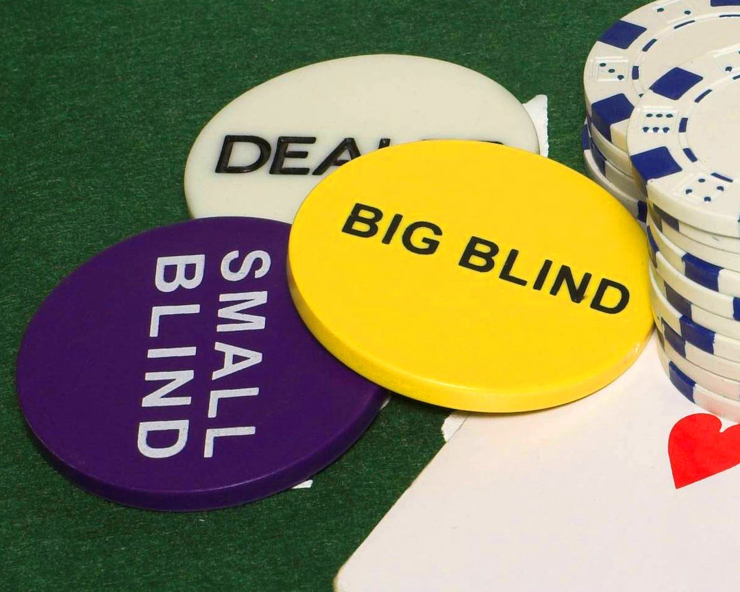 Poker Buttons Dealer, Blind, Seat Change & More Poker Chip Lounge