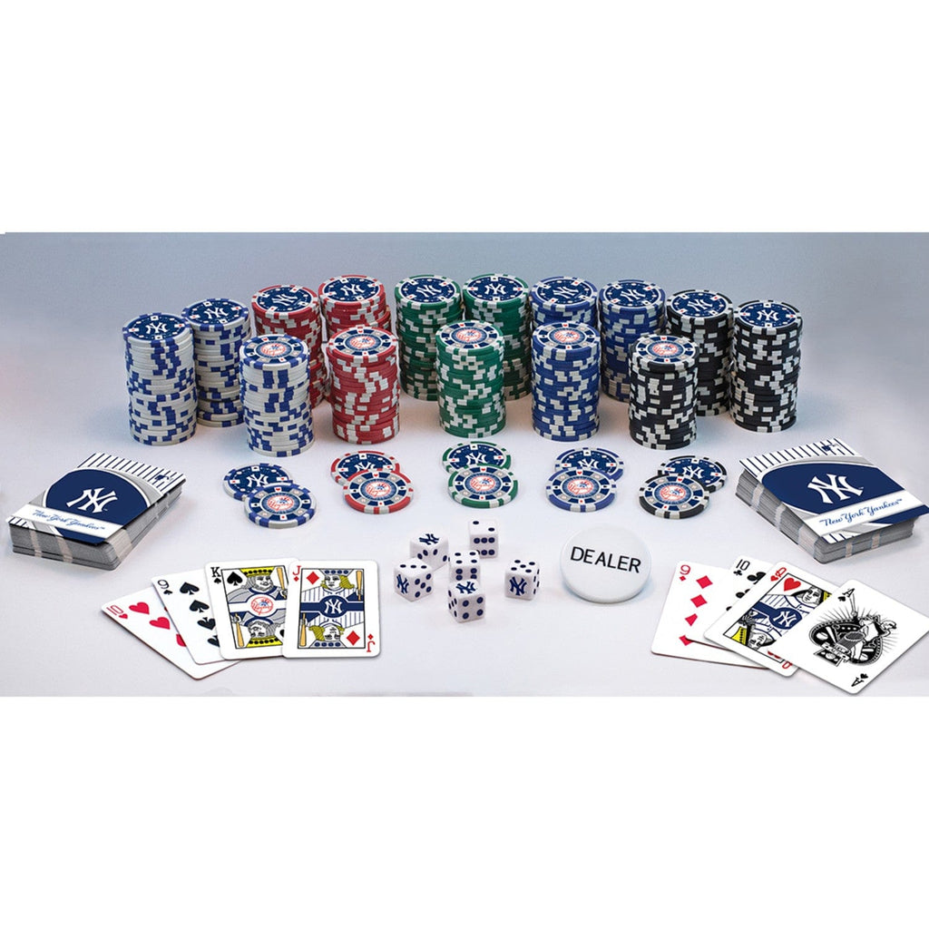 New York Yankees 300 Piece Poker Set – Poker Chip Lounge