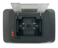 Shuffle Tech ST-1000 fully automatic card shuffler. Top open inside view
