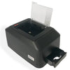Shuffle Tech sT-1000 fully automatic card shuffler, side view with top open