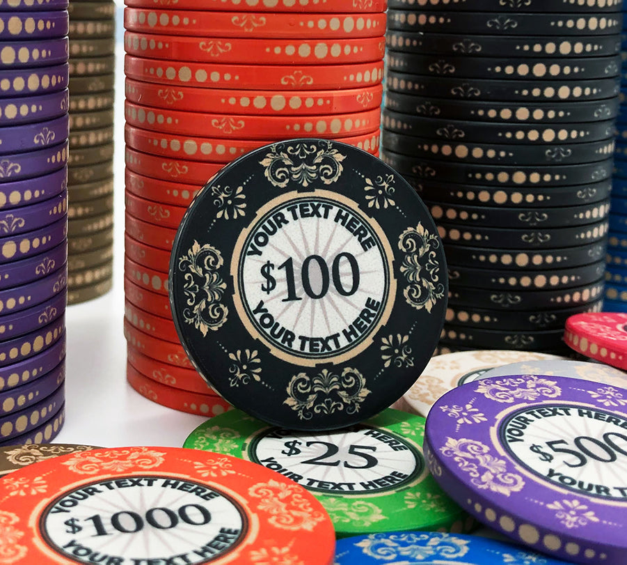 Semi Custom Ceramic Poker Chips