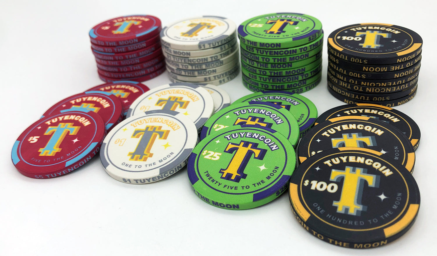Tuyencoin Custom Ceramic Poker Chips 