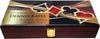 Suited B template custom poker case front view