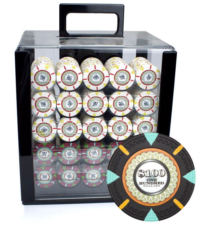 200 Ct Claysmith Gaming Desert Heat 13.5 Gram Clay Composite Chip Set In Acrylic Tray 200 Ct Claysmith Gaming Desert Heat 13.5 Gram Clay Composite Chip Set In Acrylic Tray