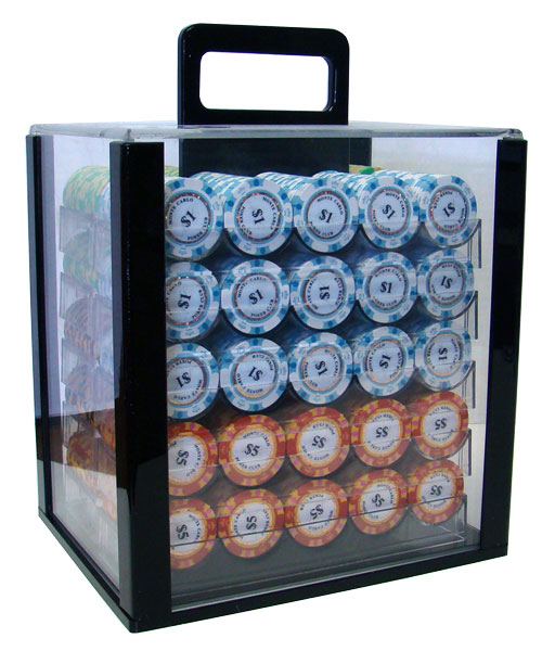 Clay Poker Chips,400PCS 14 Gram Chip Set with Deluxe Travel Case
