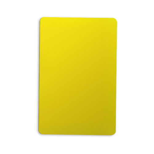Set of 10 Yellow Plastic Bridge Size Cut Cards – Poker Chip Lounge