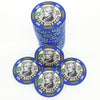 10 Gram Ceramic Custom Poker Chips - Semi Custom - Dead Presidents