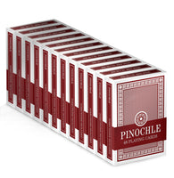 Unbranded Red Blue Pinochle Playing Cards Double Deck Set