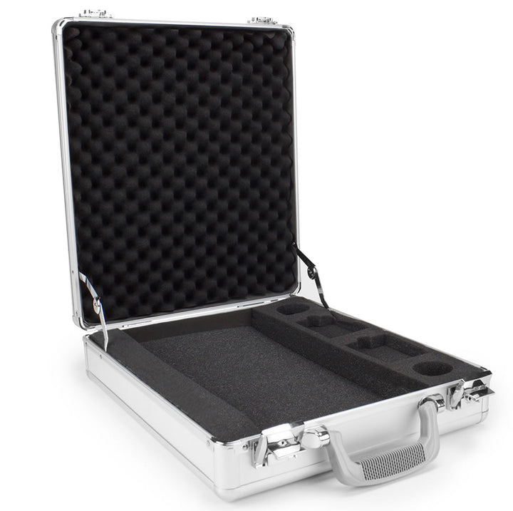  Premium Aluminum Case - 500 Capacity - Interior View