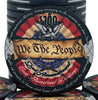 The 2nd Amendment Ceramic Poker Chip - $100 Zoom