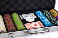 The Mint 13.5 Gram Clay Poker Chips in Standard Aluminum Case - 300 Ct.