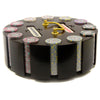 Milano 10 Gram Clay Poker Chips in Wood Carousel - 300 Ct.