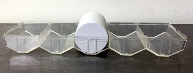 1000 Capacity Acrylic Poker Chip Carrier With Trays For 43mm Size Chip ...