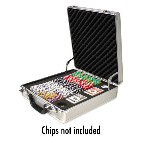 Premium 500 Capacity Aluminum Poker Chip Case