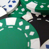 Diamond Suited 12.5 Gram ABS Poker Chips in Aluminum Case - 600 Ct.
