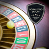 Casino Grade Deluxe Wooden Roulette Wheel - 19.5 inch