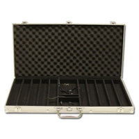 Gold Rush 13.5 Gram Clay Poker Chips in Aluminum Case - 750 Ct.