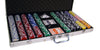 Diamond Suited 12.5 Gram ABS Poker Chips in Aluminum Case - 750 Ct.