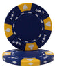 Fichas de póquer de arcilla Ace King Suited de 14 gramos en caja de aluminio estándar - 1000 ct.