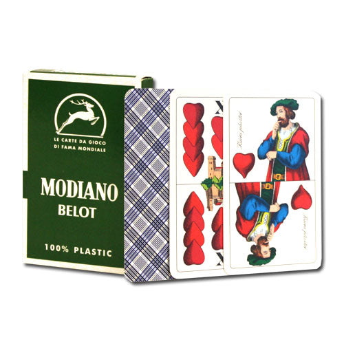 Modiano Deck of Belot Italian Regional Playing Cards