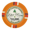 Bluff Canyon 13.5 Gram Clay Poker Chips in Aluminum Case - 600 Ct.