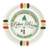 Bluff Canyon 13.5 Gram Clay Poker Chips in Wood Carousel - 200 Ct.