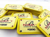 Custom Ceramic Plaques - Bobby's Poker Room