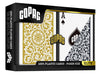 Copag 1546 Black Gold Poker Size Regular Index Playing Cards Packaged
